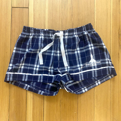 Flannel Pajama Shorts