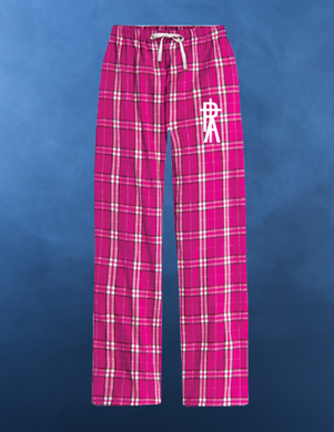 Flannel Pajama Pants (Pink)