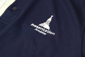 Polo Shirt | Navy Embroidered